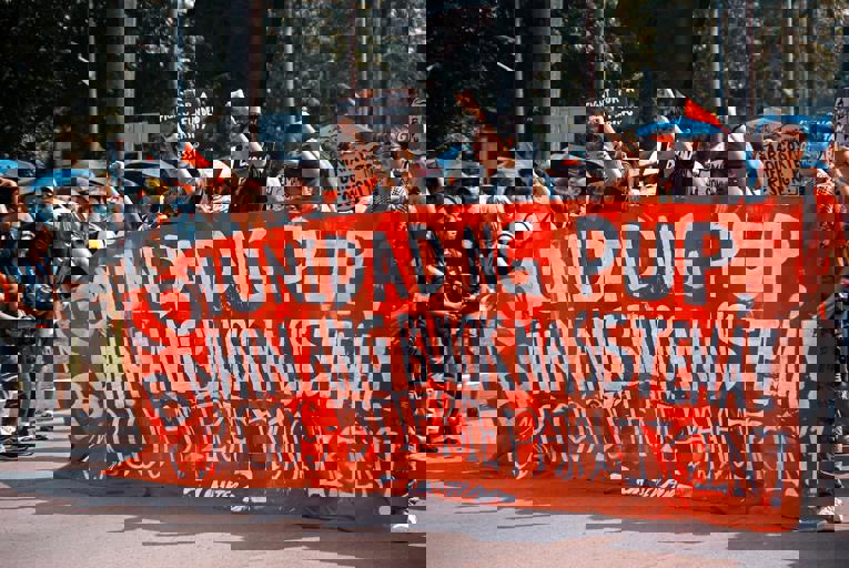 Protest Erupts After Environmental Bill Delayed for Third Time